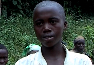 Child who grew up in refugee camp